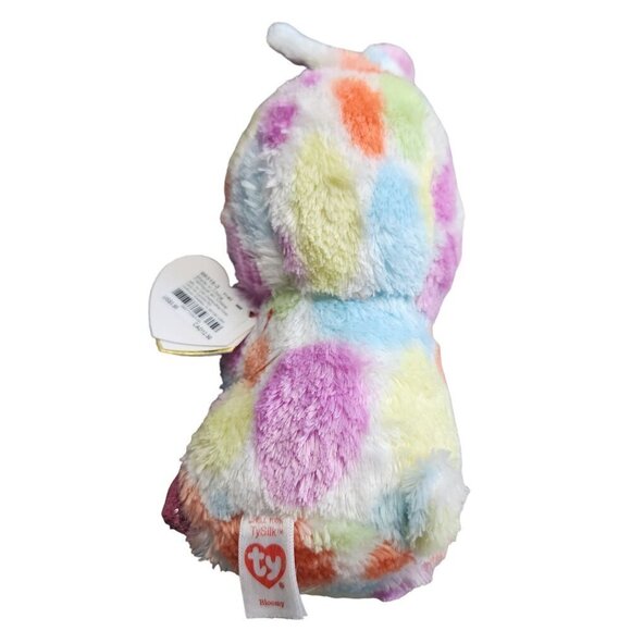 Ty Beanie Boos Bloomy The Easter Bunny Glitter Eyes 9" Medium - Picture 4 of 11